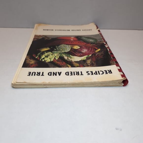 Lot of 2 Sussex United Methodist Church Community Cookbook NJ New Jersey - Picture 10 of 16